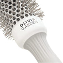 Olivia Garden Expert Blowout Speed Wavy Bristles White & Grey Brush 35