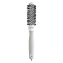 Olivia Garden Expert Blowout Shine White & Grey Brush 25