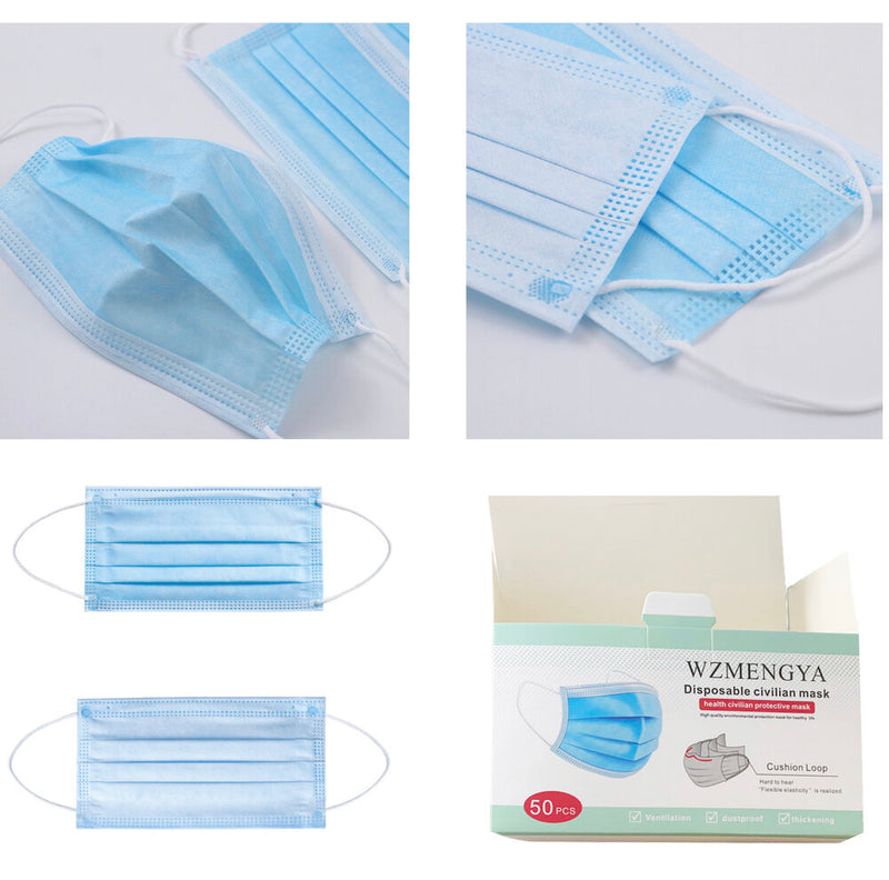 Disposable 3 Ply Face Masks