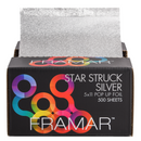 FRAMAR STAR STRUCK SILVER 5X11 POP UP FOIL (500 SHEETS)