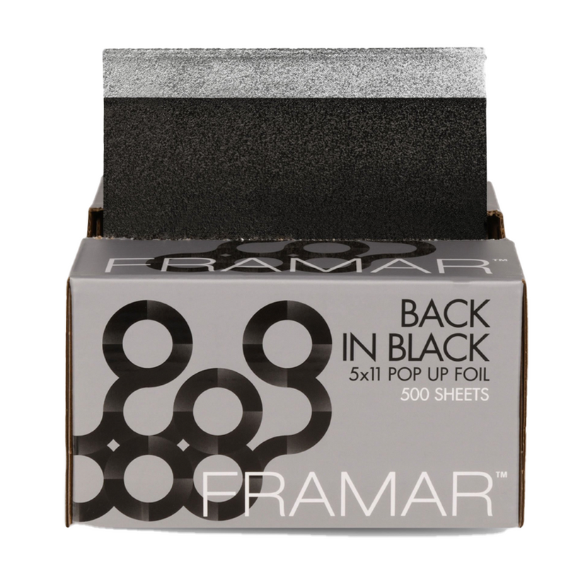 FRAMAR BACK IN BLACK 5X11 POP UP FOIL (500 SHEETS)