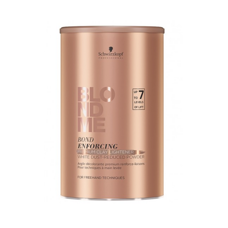 SCHWARZKOPF BLONDME BOND ENFORCING PREMIUM CLAY LIGHTENER 350G