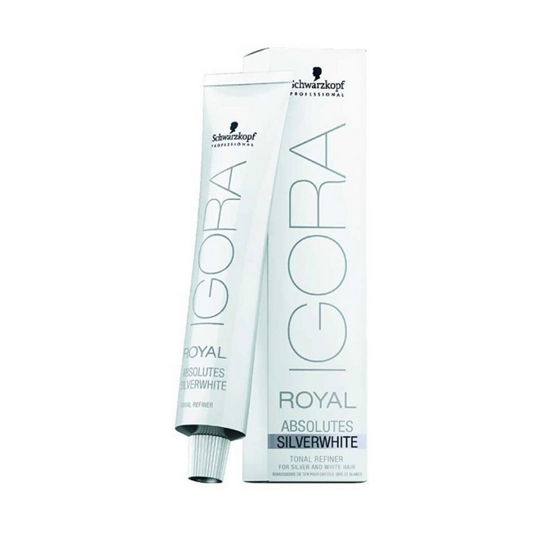 SCHWARZKOPF IGORA ROYAL ABSOLUTES SILVERWHITE SLATE GREY 60ML