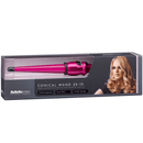 BABYLISS PRO DIAL A HEAT CONICAL WAND PINK 25-13MM